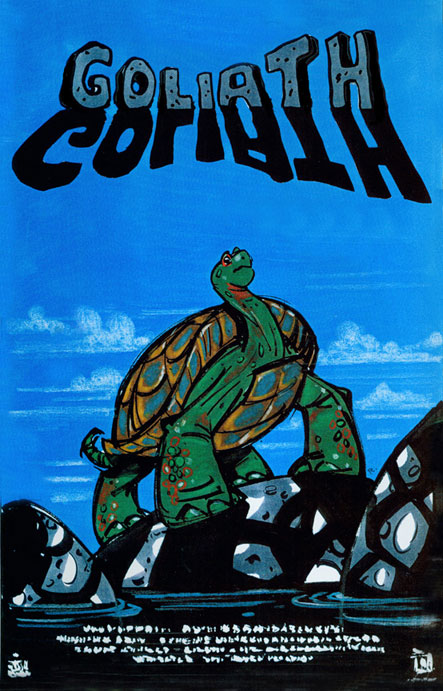 Movie poster design - Goliath